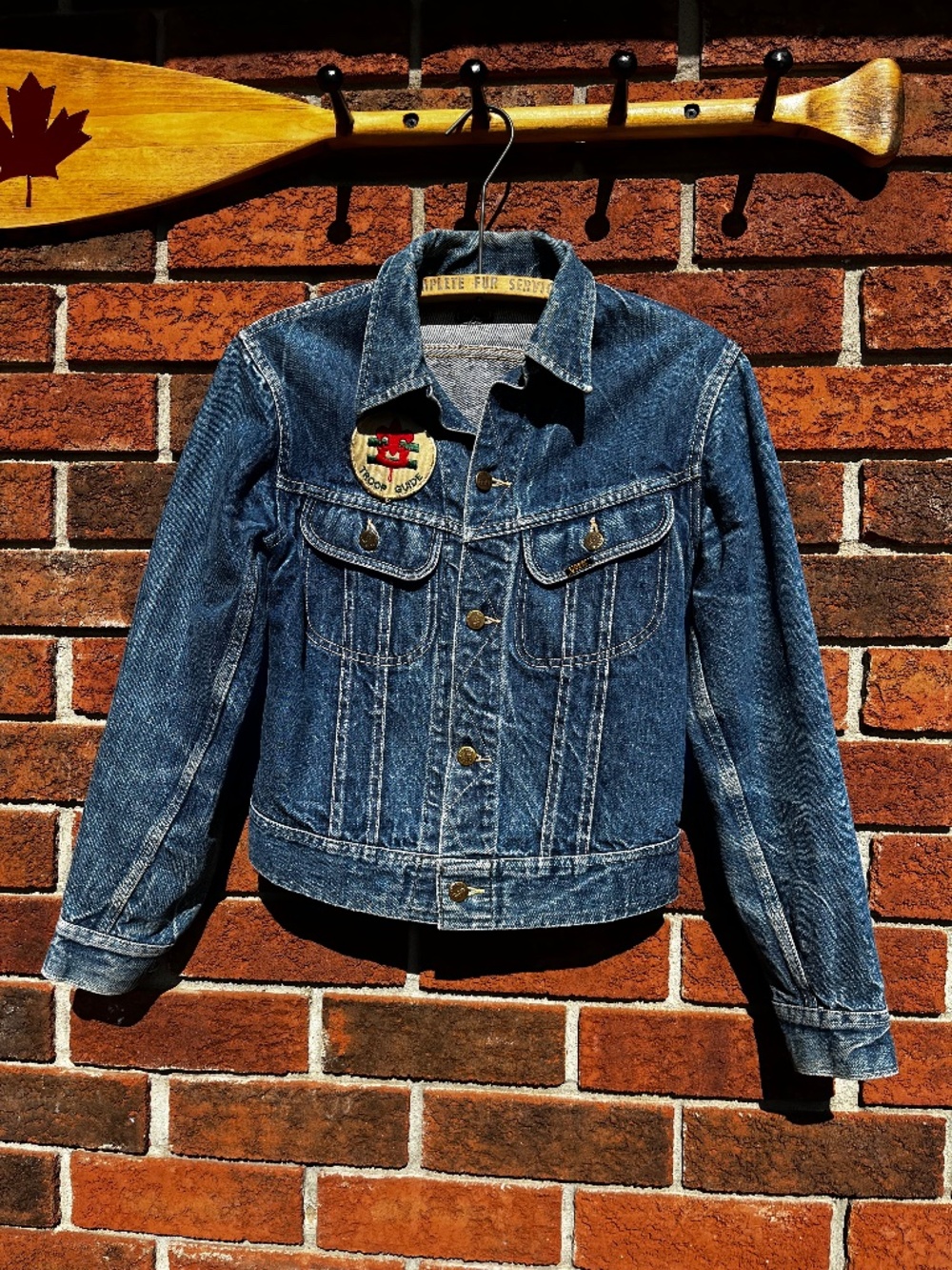 Vintage Lee Jeans Troop Guide Jean / Denim Jacket